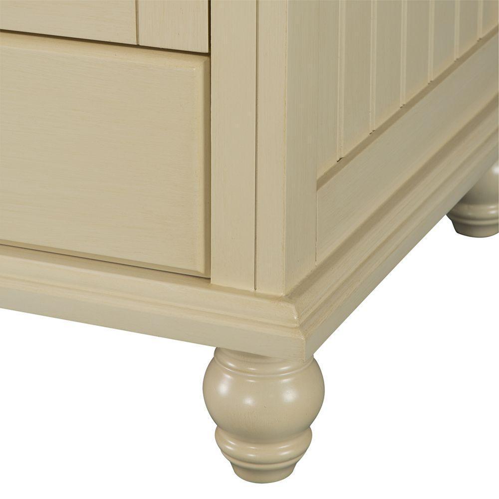 Cottage 48 in. W Bath Vanity Cabinet Only in Antique White - Super Arbor