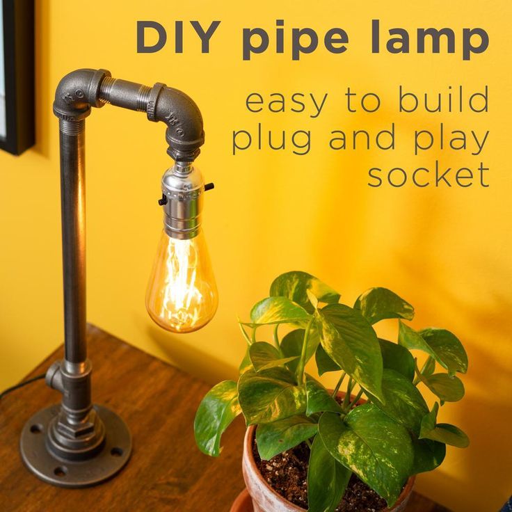 1/2 in. Black Steel Pipe 17.5 in. H Reader Table Lamp Kit