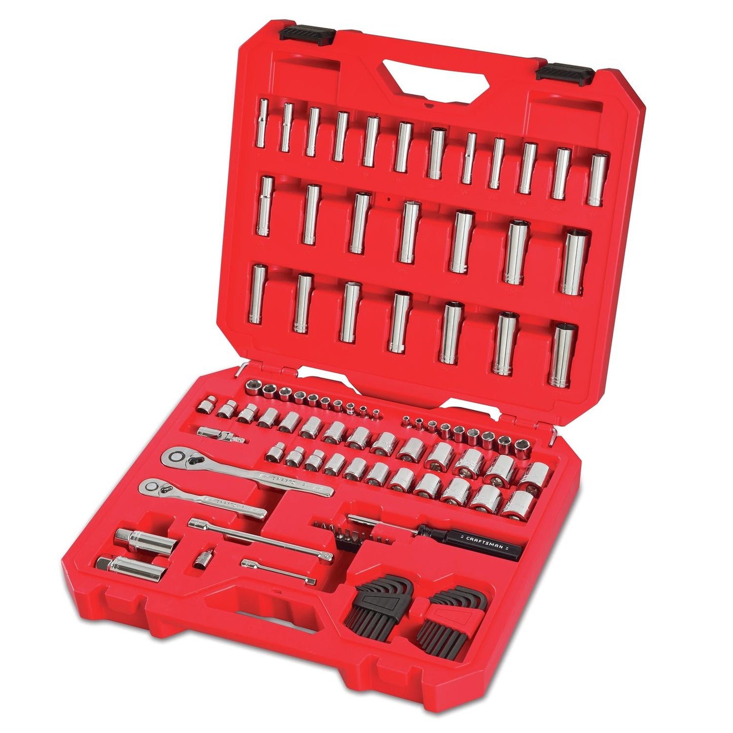 Craftsman 105-Piece Mechanic's Tool Set with Metric and SAE Sockets