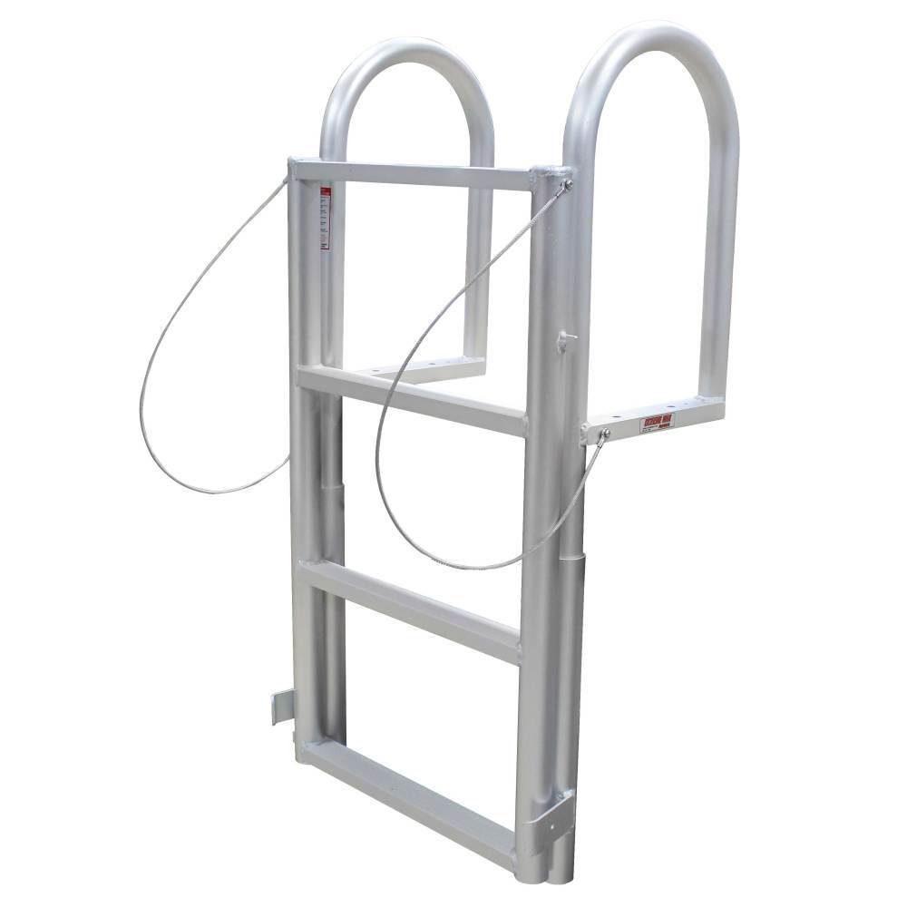 Extreme Max Sliding Dock Ladder - 4-Step - Super Arbor