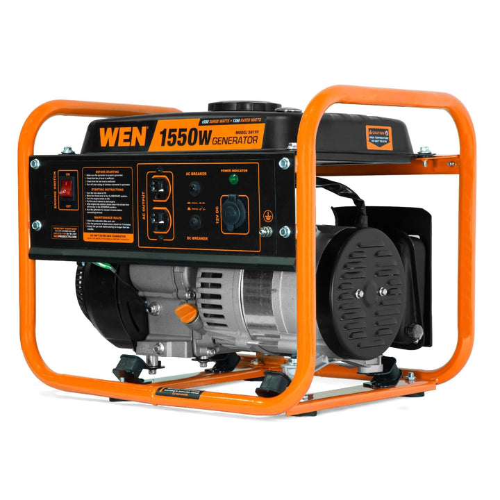 WEN 4-Stroke 98 cc 1550-Watt Portable Gas-Powered Generator, CARB Compliant