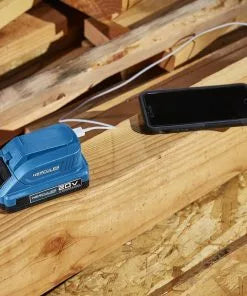 Hercules 20V Lithium‑Ion USB Power Source Battery Adapter – Tool Only