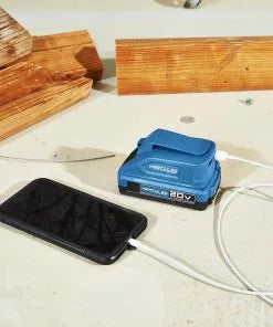 Hercules 20V Lithium‑Ion USB Power Source Battery Adapter – Tool Only
