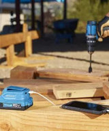 Hercules 20V Lithium‑Ion USB Power Source Battery Adapter – Tool Only