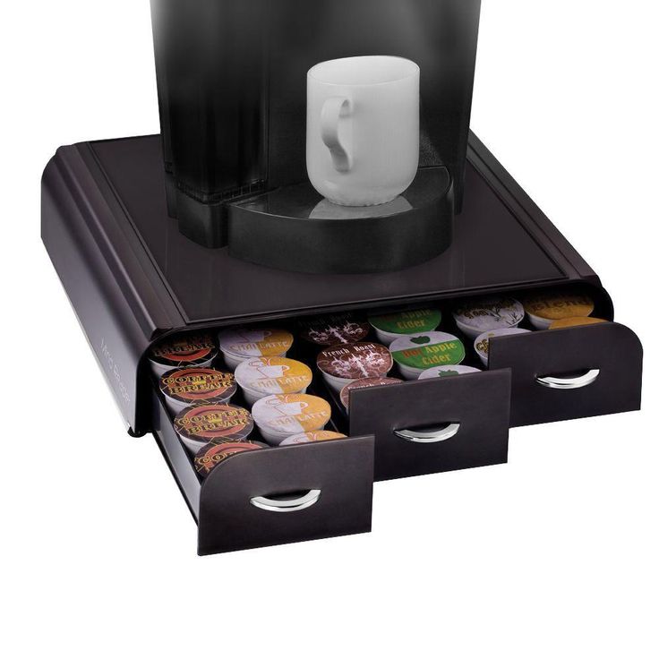 Anchor 36-Capacity Black K-Cup Storage Drawer