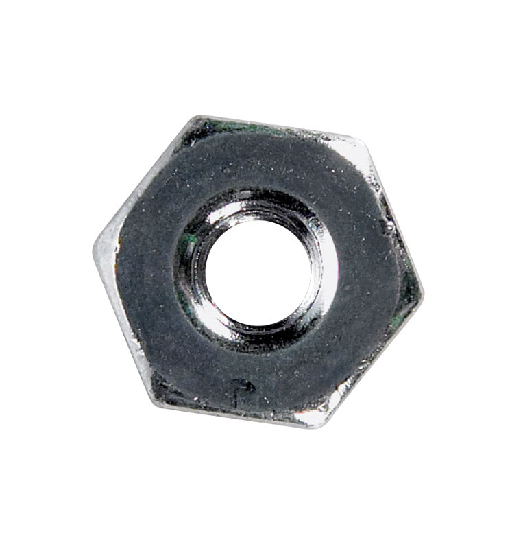 Hillman Zinc-Plated Steel SAE Screw Nut, 6-32, 100-Pack