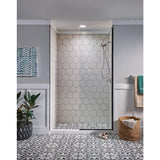 Attract with Magnetix 6-Spray 5.5 in. Single Wall Mount¬†Handheld Adjustable Shower Head in Spot Resist Brushed Nickel - Super Arbor
