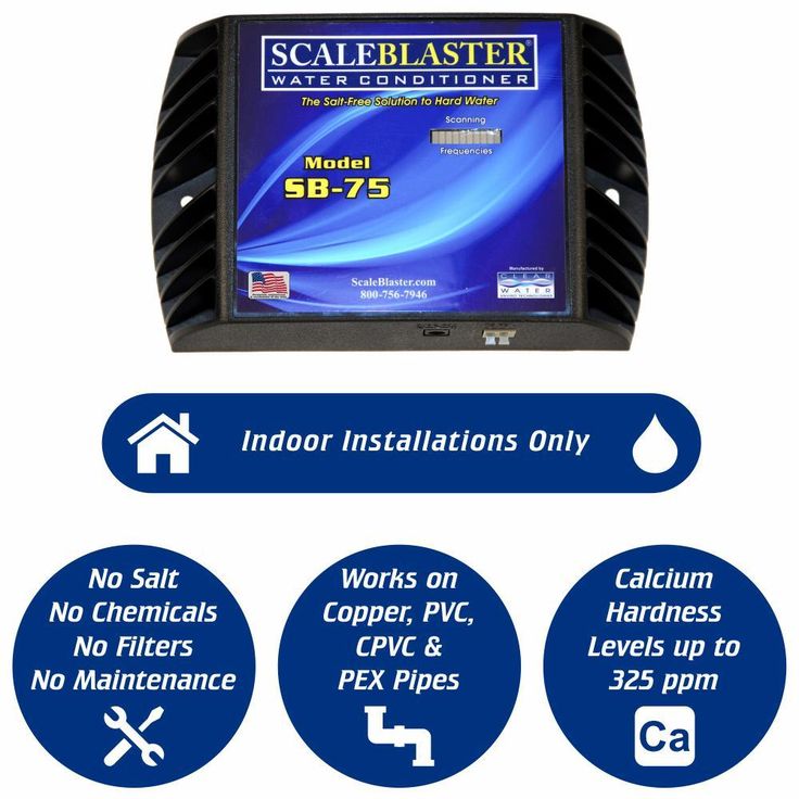 0-19 gpg Electronic Water Conditioner (Indoor Use Only)