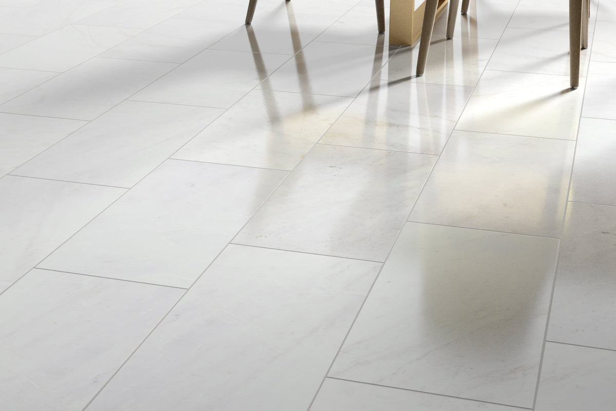 Emser Kalta Fiore 24 in. x 24 in. Polished Natural Stone Marble Look Tile