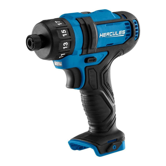 Hercules 12V Lithium‑Ion Cordless Compact 1/4 in. Hex Screwdriver (Tool Only)