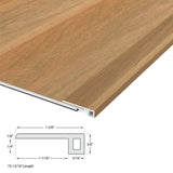 CALI Moonlit Mango 0.35-in T x 1.4-in W x 72.8-in L Vinyl Threshold