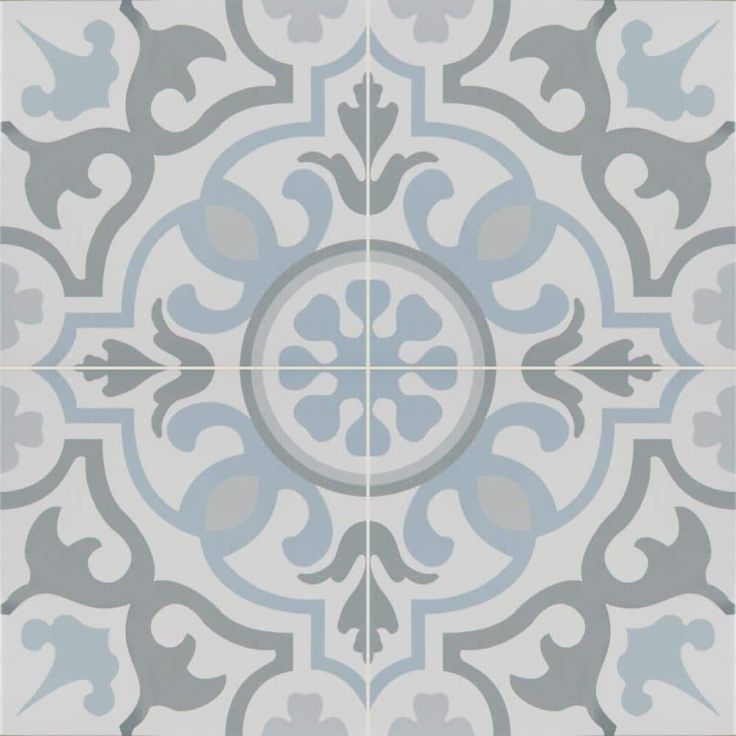 MSI Blume Encaustic 8 in. x 8 in. Matte Porcelain Floor and Wall Tile (5.33 sq. ft. / case)