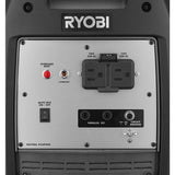 RYOBI 2,200-Watt Gray Gasoline Powered Digital Inverter Generator with Parallel Combo Kit