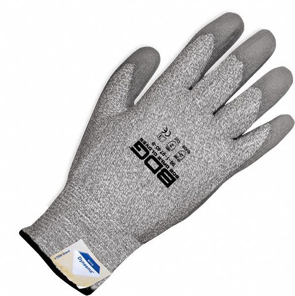 BDG Cut-Resistant XL Gloves - Dyneema® Knit, Polyurethane Palm Dipped