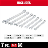 Craftsman 7-Piece SAE Wrench Set with 12-Point Box End