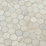 Vigo Gris Hexagon 12 in. x 12 in. Matte Ceramic Floor and Wall Tile (8 sq. ft./Case)