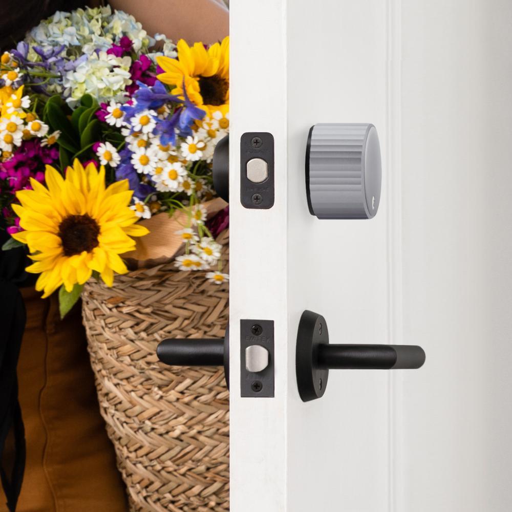 Wi-Fi Smart Lock Silver Single Cylinder Deadbolt Replacement - Super Arbor