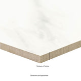 MSI Kolasus White 12 in. x 24 in. Polished Porcelain Floor and Wall Tile (16 sq. ft./case)