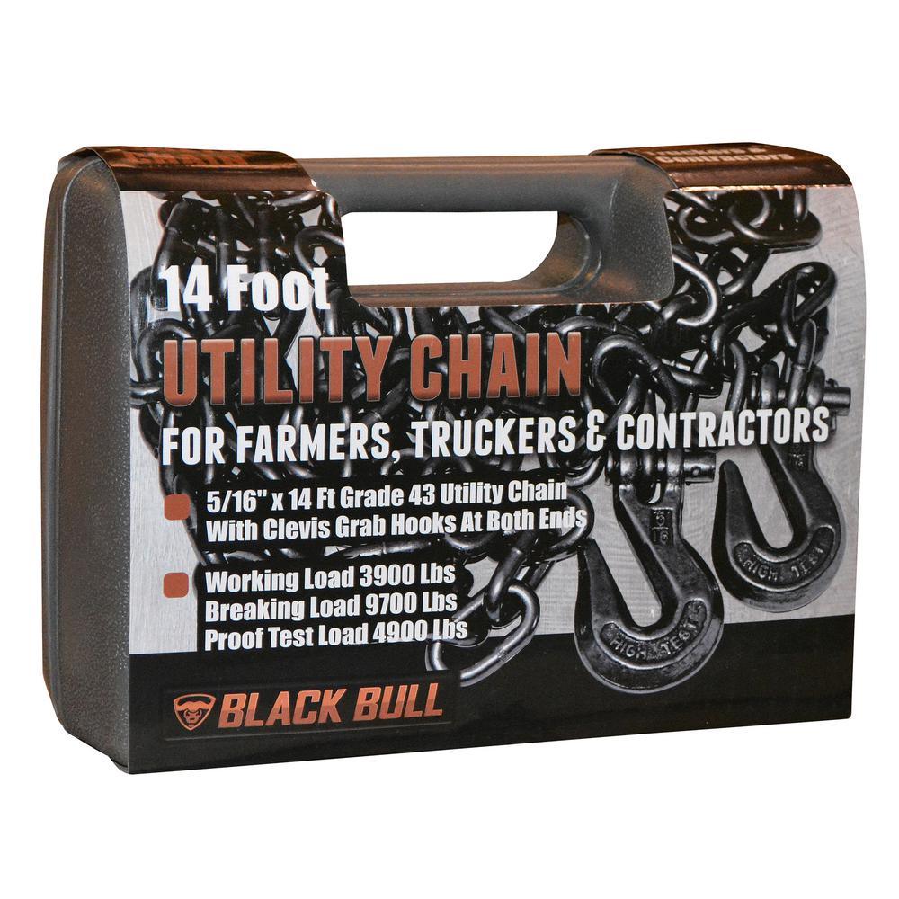 BLACK BULL 14 ft. Utility Chain - Super Arbor