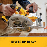 20-Volt MAX Lithium-Ion Cordless Brushless 7-1/4 in. Circular Saw with Brake (Tool-Only) - Super Arbor