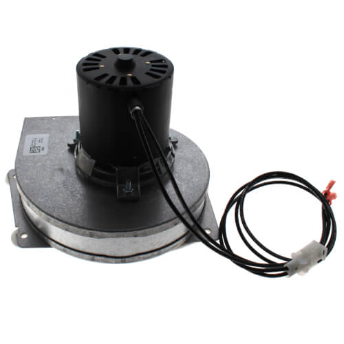 Lennox 56W68 inducer motor - side view (Voltage: 120v; Horse Power: 1/10)