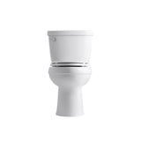 Cimarron Comfort Height 2-Piece 1.6 GPF Single Flush Elongated Toilet with AquaPiston Flushing Technology in White - Super Arbor