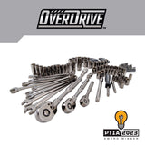 Craftsman OVERDRIVE 121 pc Mechanic's Tool Set - Metric/SAE, Gunmetal Chrome