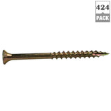 #8 x 2-1/2 in. Phillips Bugle-Head Construction Screw (5 lbs./Box) - Super Arbor