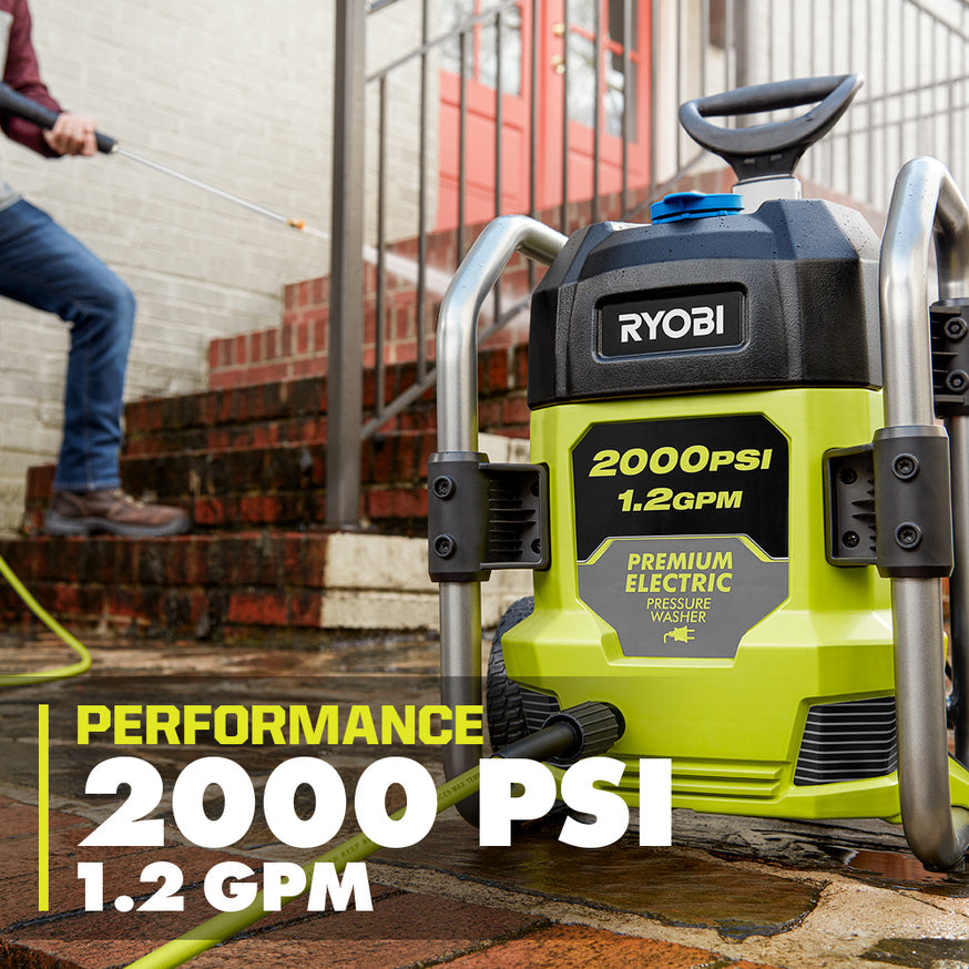 RYOBI Reconditioned 2000 PSI 1.2 GPM Electric Pressure Washer (RY142022)