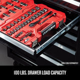 CRAFTSMAN 2000 Series 41-in W x 37.5-in H 10-Drawer Steel Rolling Tool Cabinet (Black)