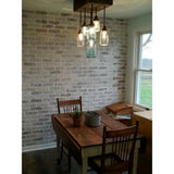 Brickwebb Rushmore Thin Brick Sheets - Corners (Box of 3 Sheets) 21 in x 15 in (5.3 linear ft.) - Super Arbor