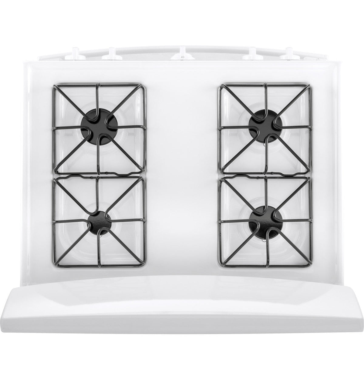GE 30-in 4-Burner 4.8-cu ft Freestanding Gas Range (White) JGBS30DEKWW