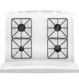 GE 30-in 4-Burner 4.8-cu ft Freestanding Gas Range (White) JGBS30DEKWW