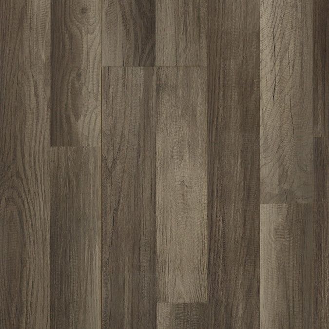 Style Selections Aged Gray Oak 8-mm T x 7-in W x 50-in L Wood Plank Laminate Flooring (21.44-sq ft / Carton)