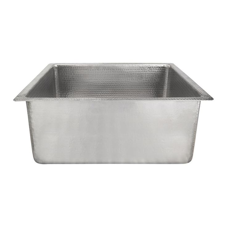 Undermount Hammered Copper 20 in. 0-Hole Kitchen Bar Sink in Oil Rubbed Bronze
