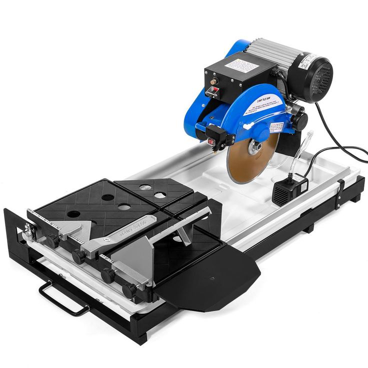 Stark 15.5 Amp 7.25 in. Corded Wet Tile Saw with Stand