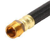 3/4 in. MIP x 7/8 in. O.D. Compression x 24 in. Polymer Braided Water Heater Connector (0.57 in. I.D.) - Super Arbor