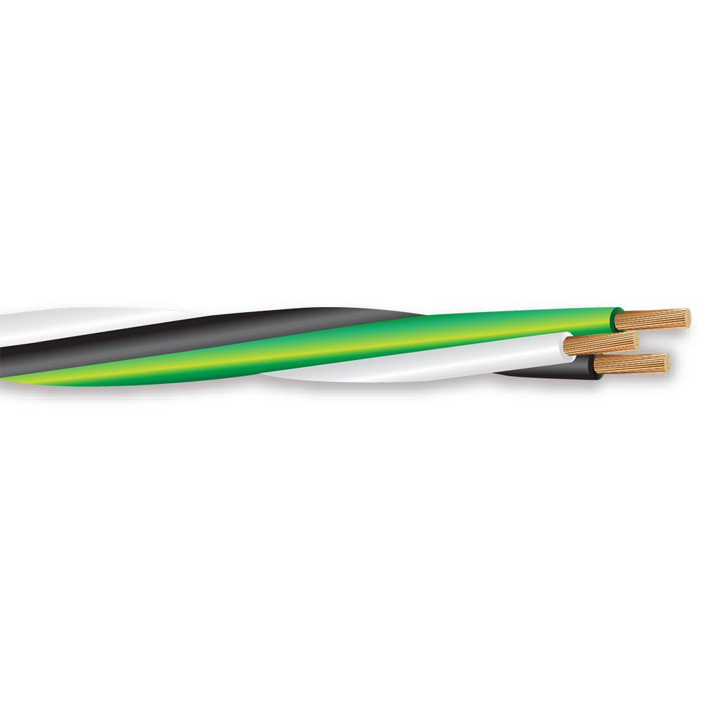 250 ft. 12-3 Black, White and Green Cabled Stranded THHN Cable - Super Arbor