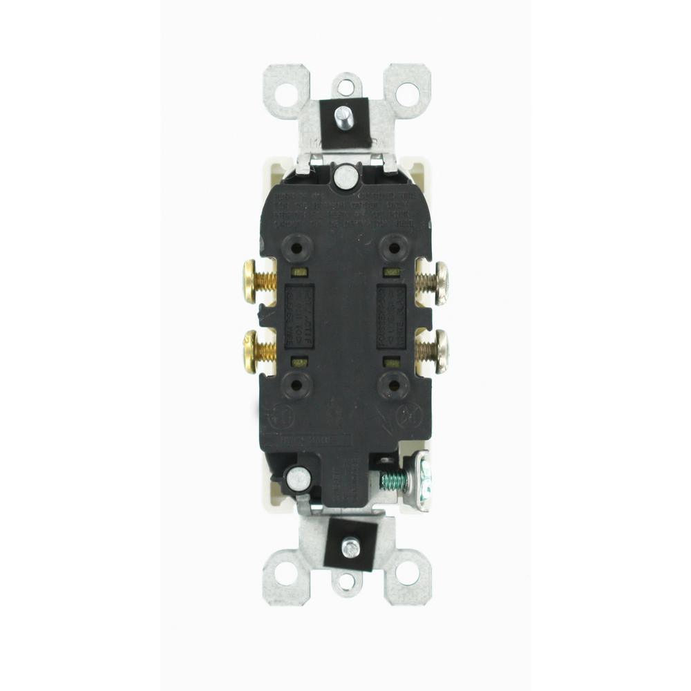 Decora 15 Amp Residential Grade Grounding Duplex Outlet, White (10-Pack) - Super Arbor