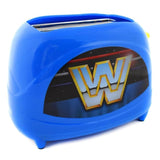 Blue WWE Retro Two-Slice Toaster -- 600 Watts