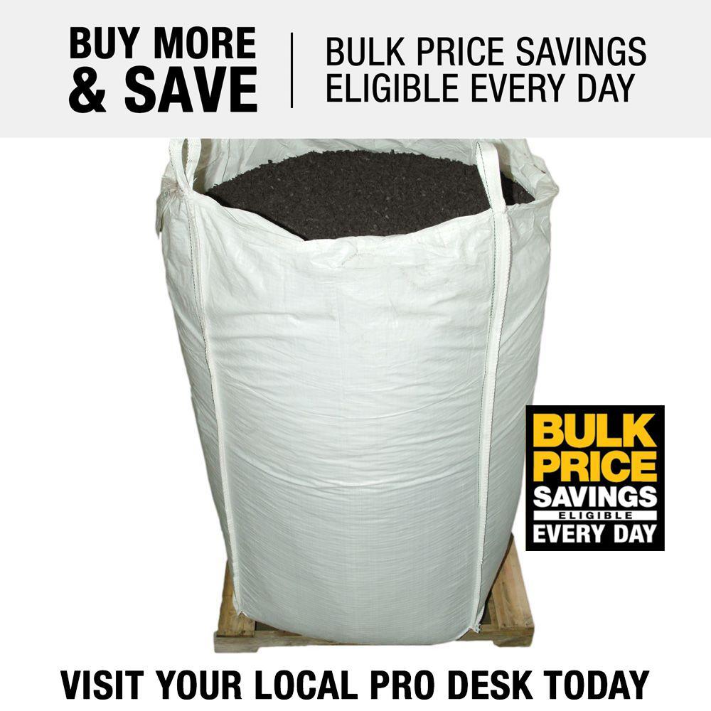 38.5 cu. ft. Espresso Black Rubber Mulch - Super Arbor