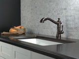 Delta Cassidy Venetian Bronze 1-Handle Deck-Mount Pull-Out Handle Kitchen Faucet