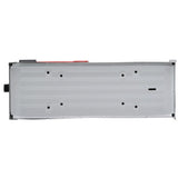 Grayson Medium, Steel, Post Mount Mailbox - Super Arbor