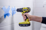 18-Volt ONE+ Cordless 1/2 in. Hammer Drill/Driver with 1.5 Ah Compact Lithium-Ion Battery