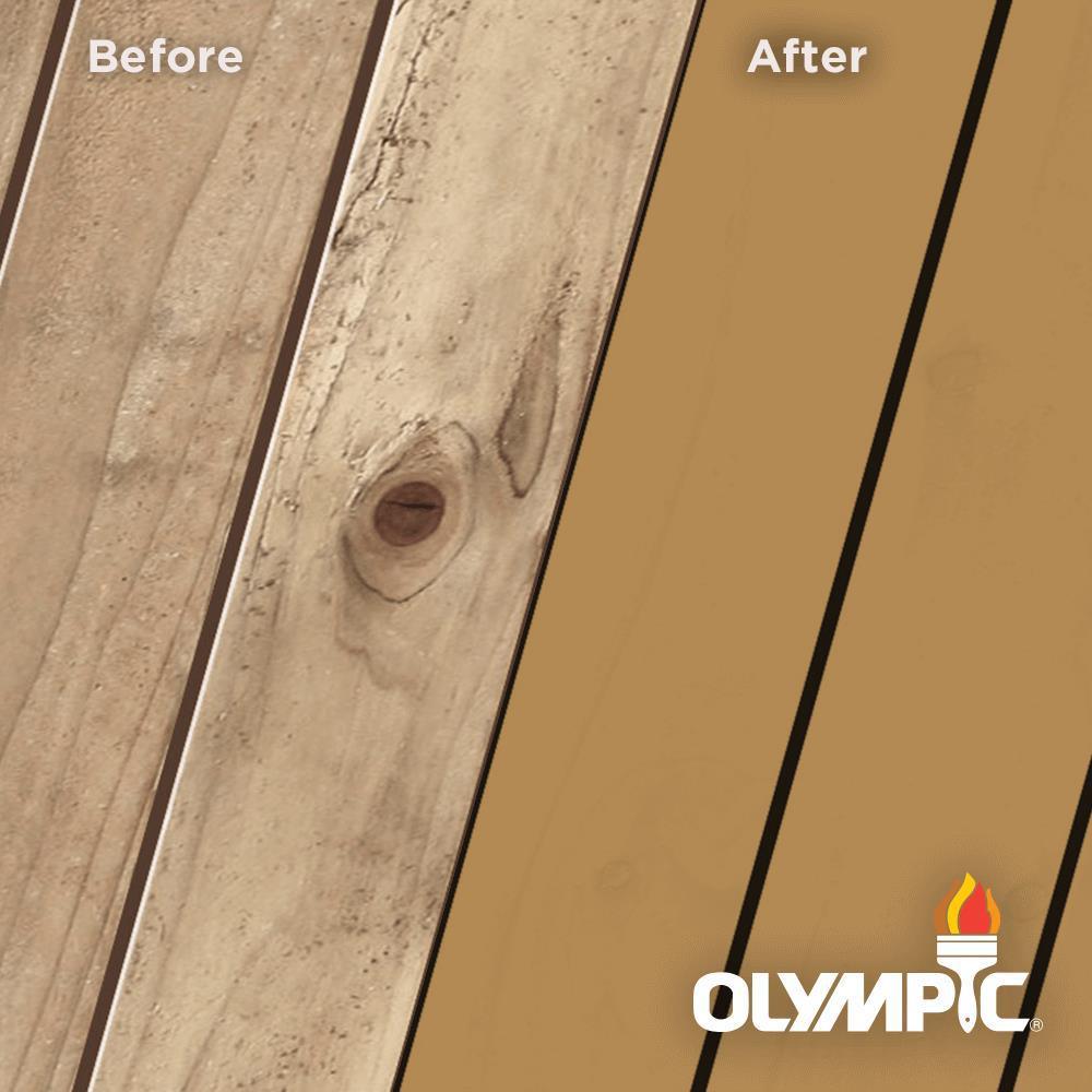 Olympic Maximum 5 gal. Cedar Solid Color Exterior Stain and Sealant in One - Super Arbor