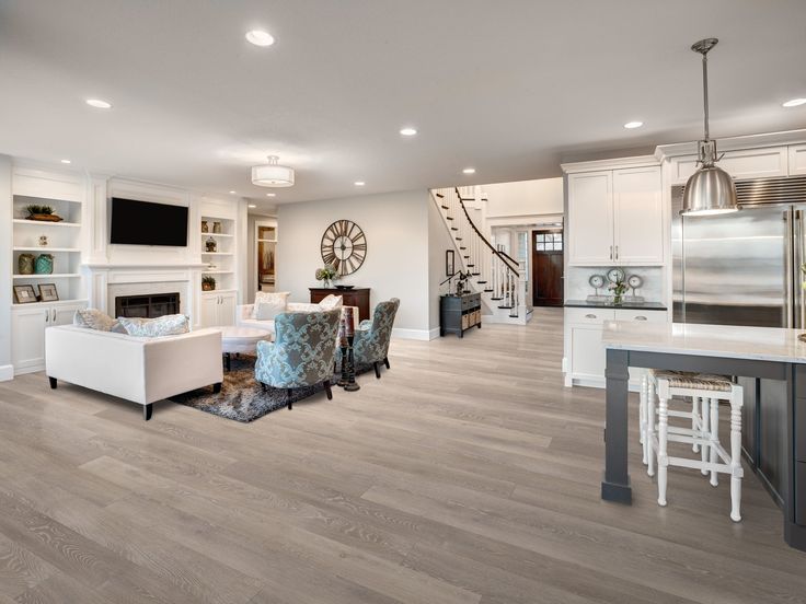 CALI Longboards Whitewater Oak Gray 20-mil x 9-in W x 70-in L Waterproof Interlocking Luxury Vinyl Plank Flooring (26.62-sq ft/ Carton)