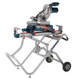 Portable Folding Gravity Rise Miter Saw Stand with Wheels - Super Arbor