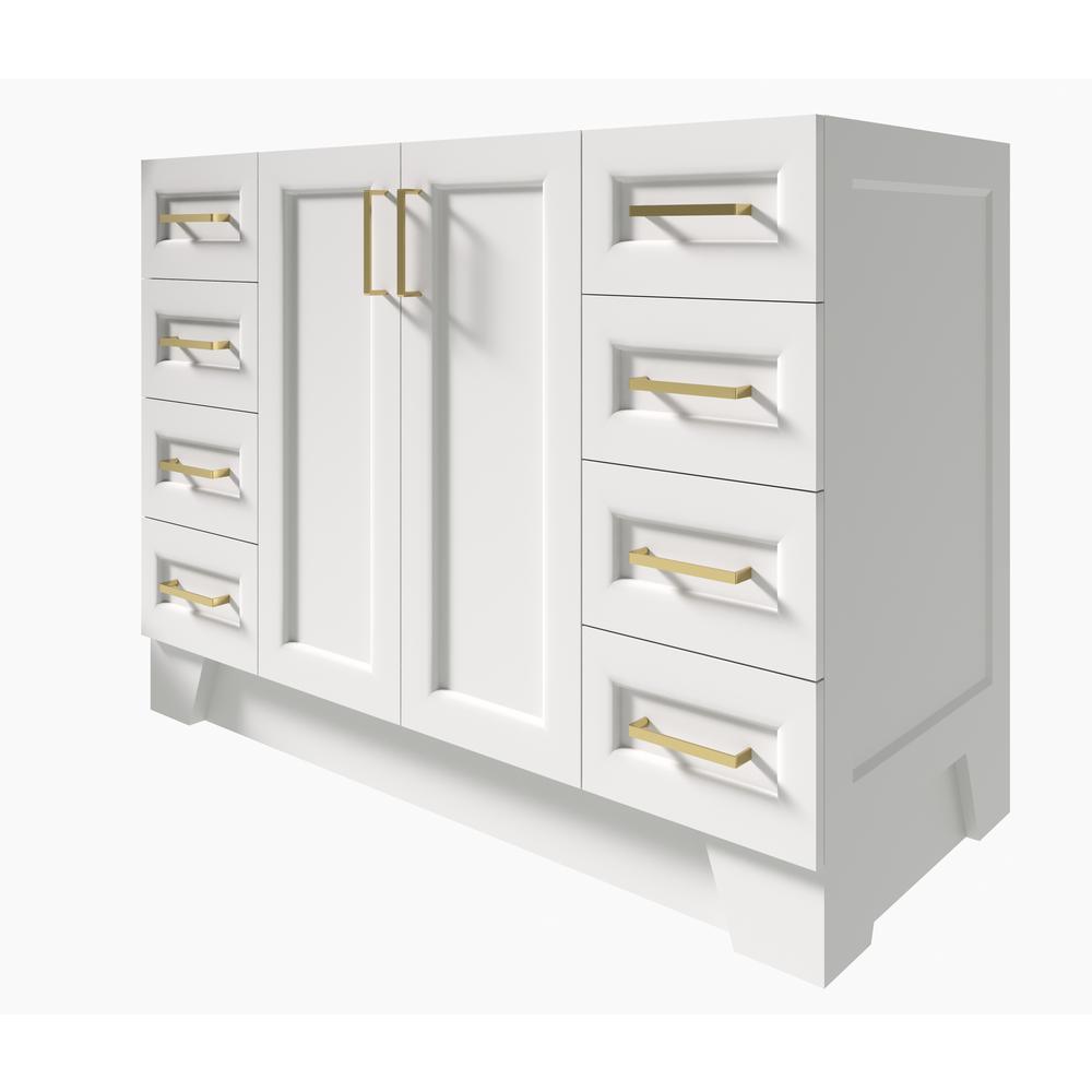 Taylor 48 in. W Vanity Cabinet Only in White - Super Arbor