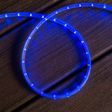 GE StayBright 240-Light 19.6-ft Blue Integrated LED Christmas Tape Lights