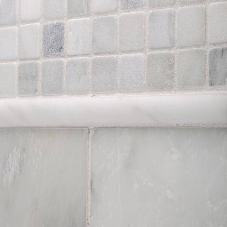 Jeffrey Court Carrara White 11.75 in. x 11.75 in. x 10 mm Honed Marble Mosaic Floor and Wall Tile